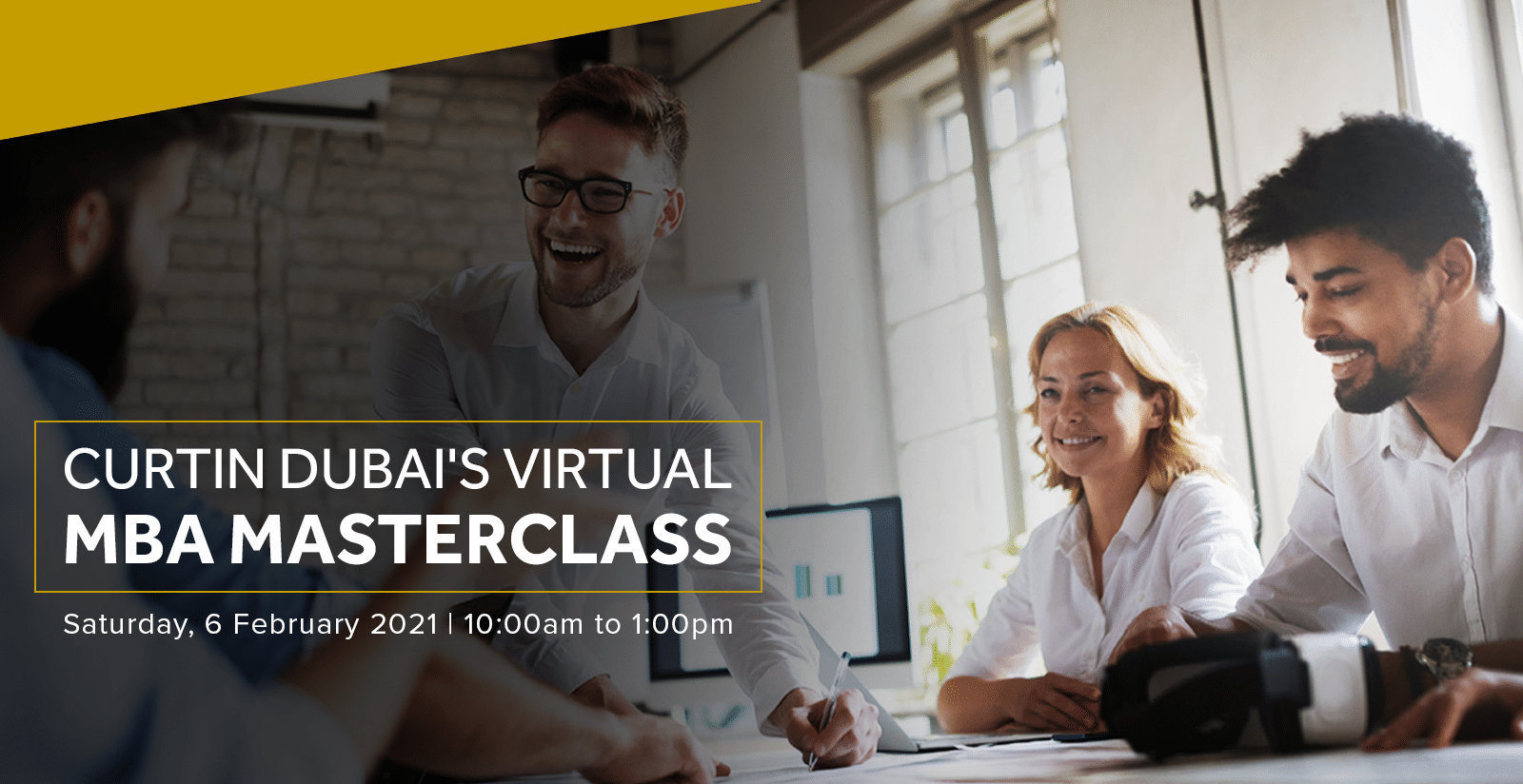 Image for Curtin Dubai MBA Masterclass – February 2021