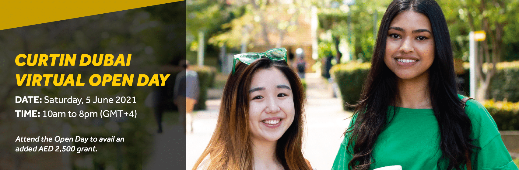 Image for Curtin Dubai Virtual Open Day – June 2021
