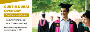 Curtin Dubai Open Day – 10 December 2021
